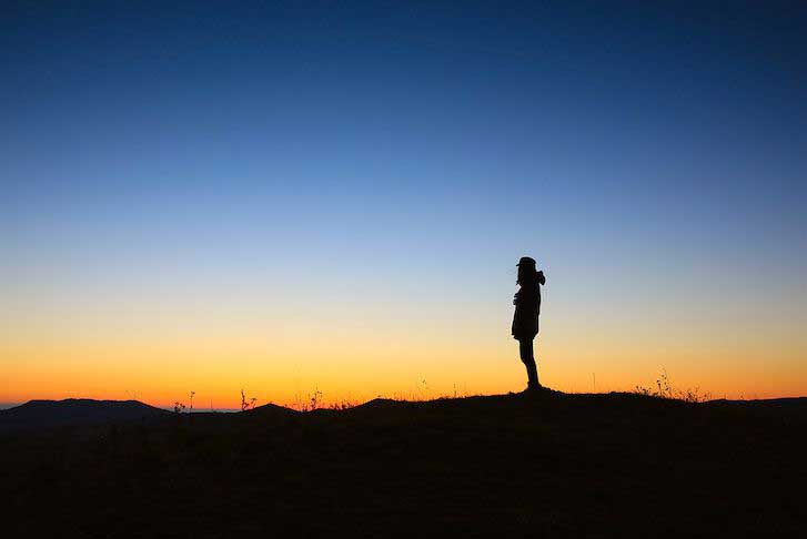 sunset with-silhouette - palmgren acupuncture