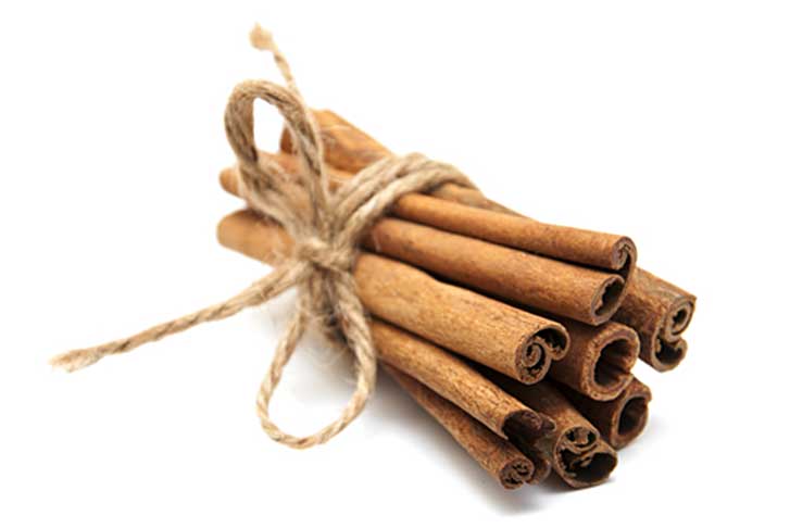 a bundle of cinnamon sticks tied together